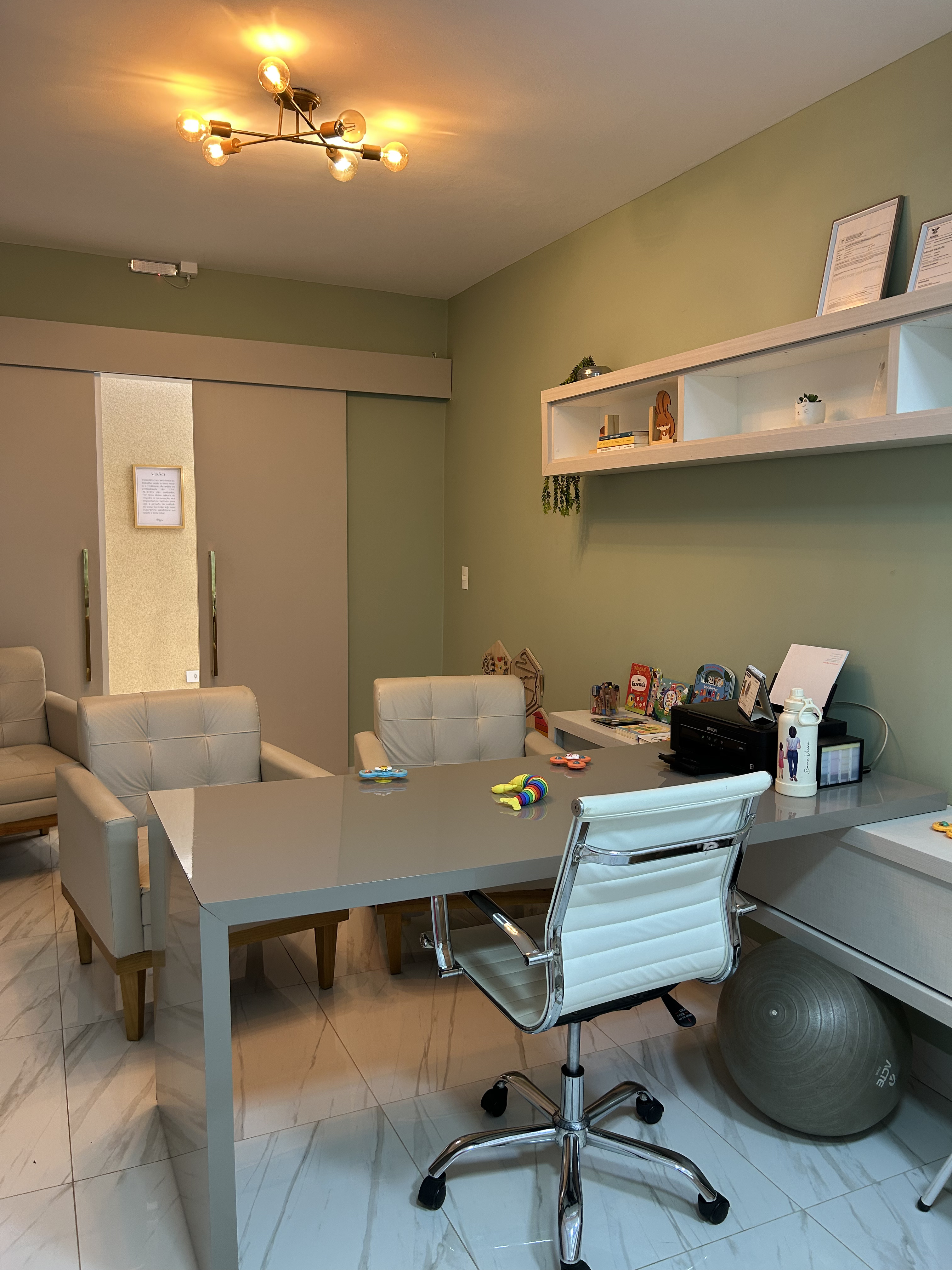 Consultório - Sala de consulta profissional